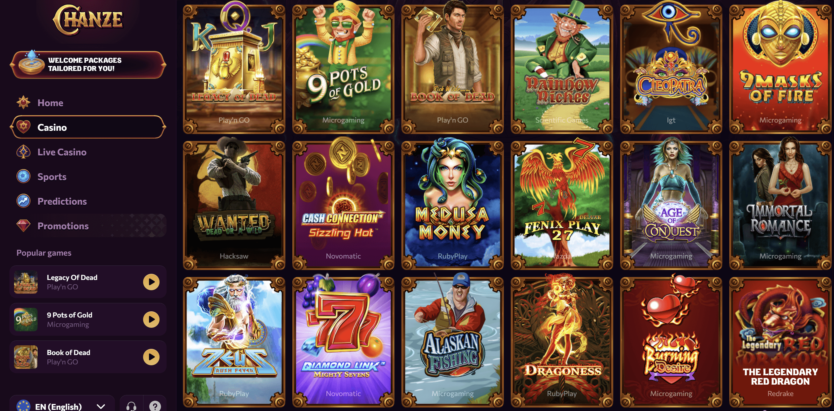 chanze casino pokies australia