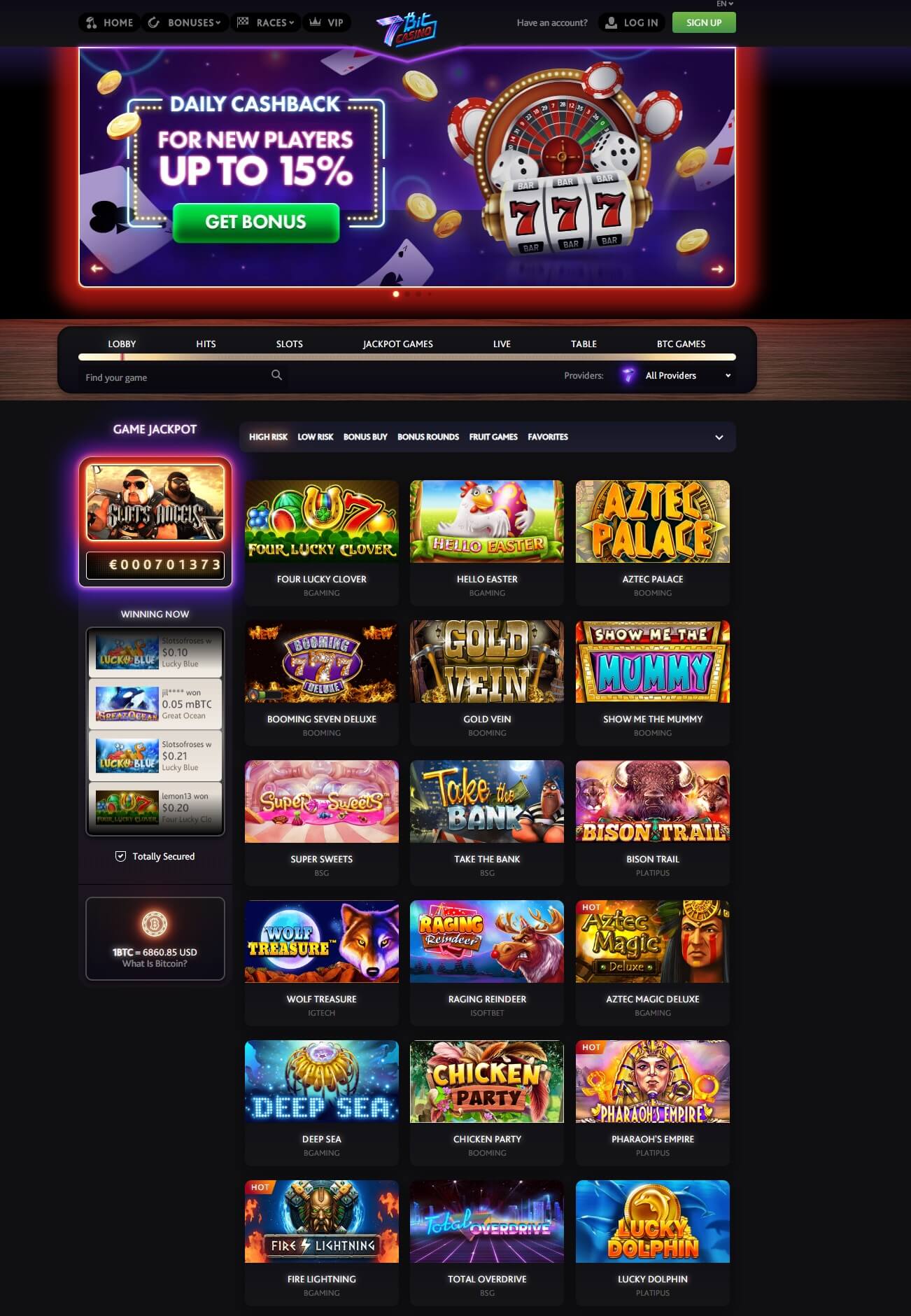 7bit casino live chat