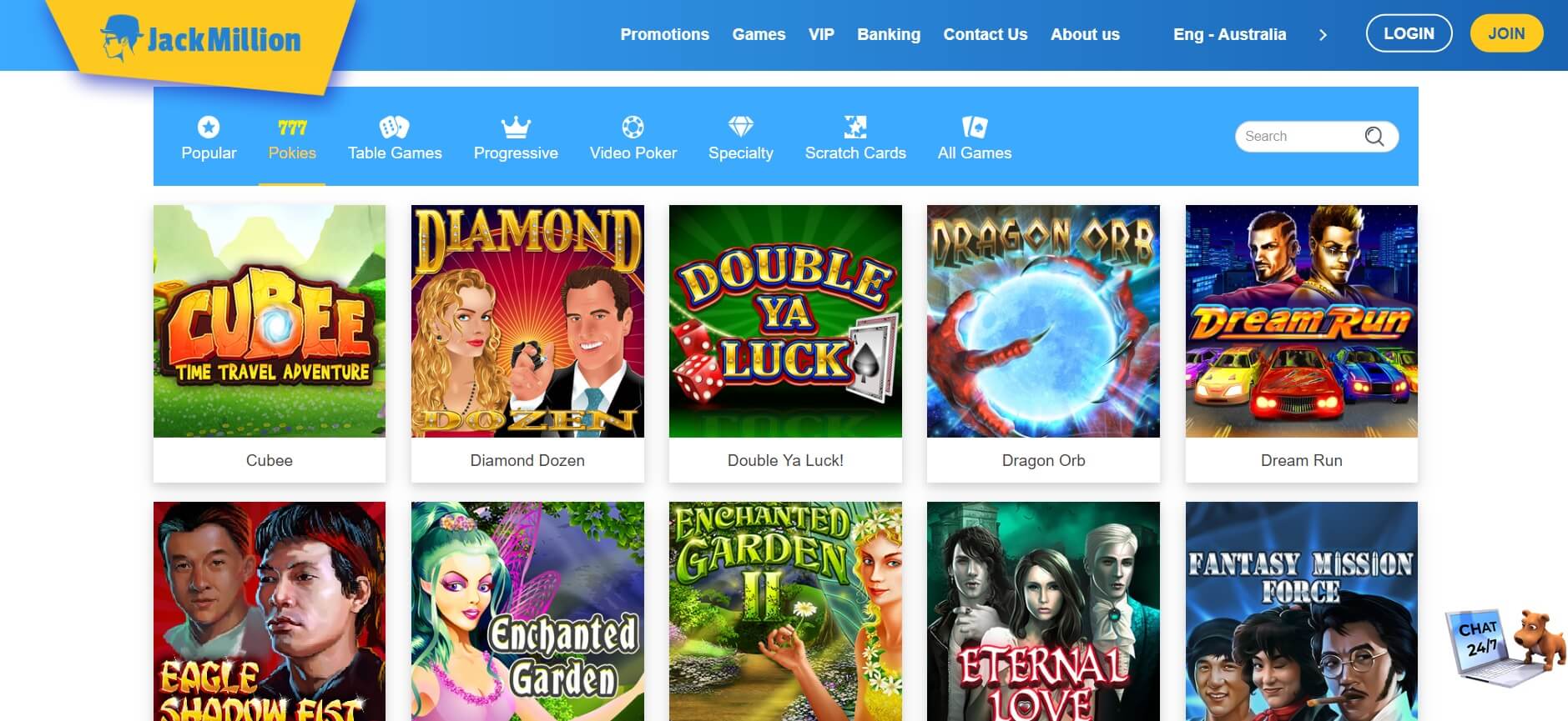 Jack Million Online Casino